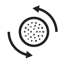 Rotating head