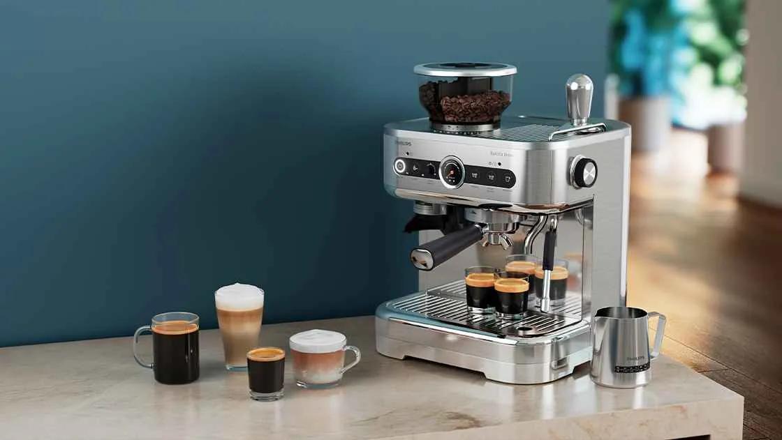 Café idéal avec les semi-automatiques Philips