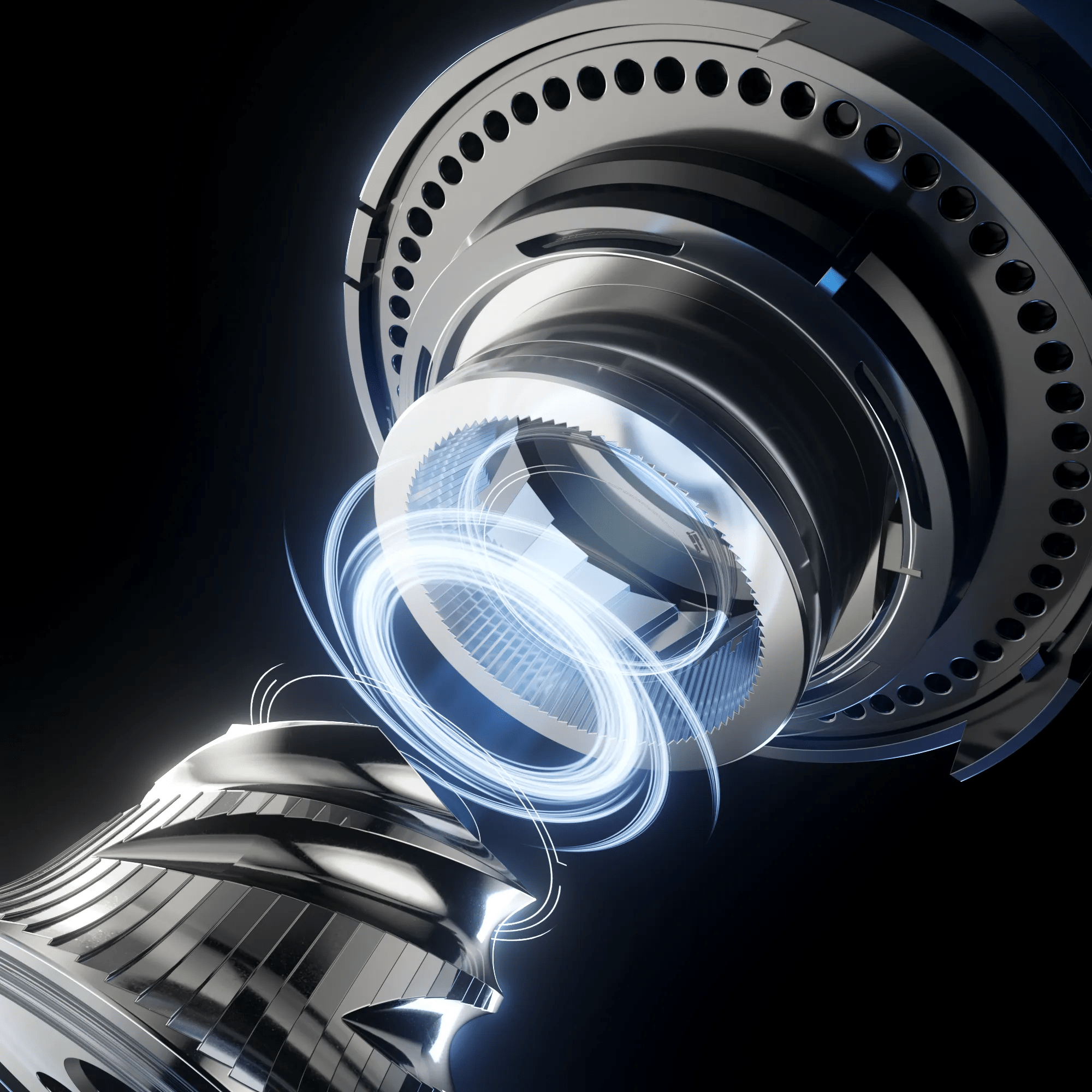 Konisk kvarn i metall