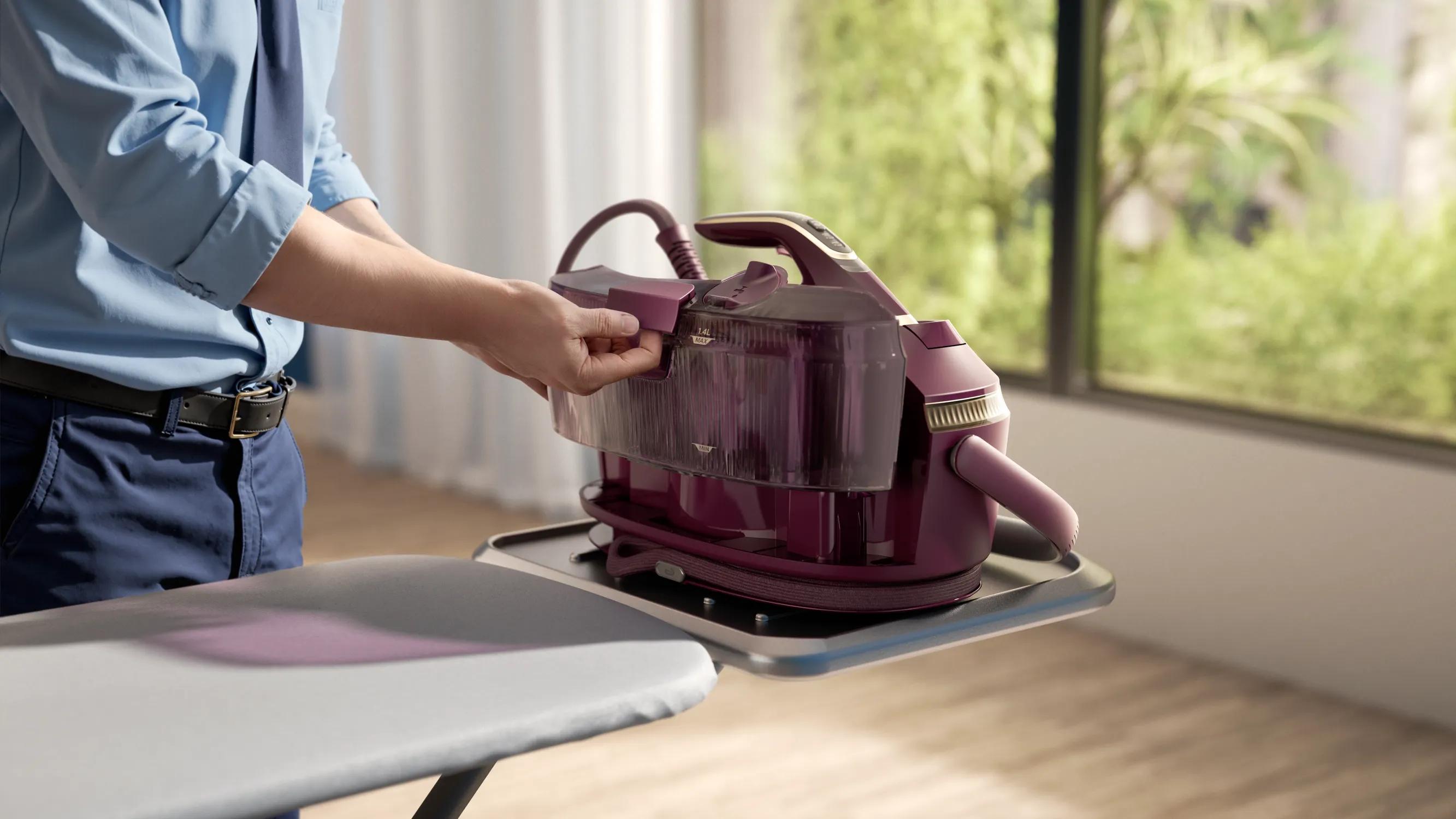 1.4L capacity - Iron longer without interruption