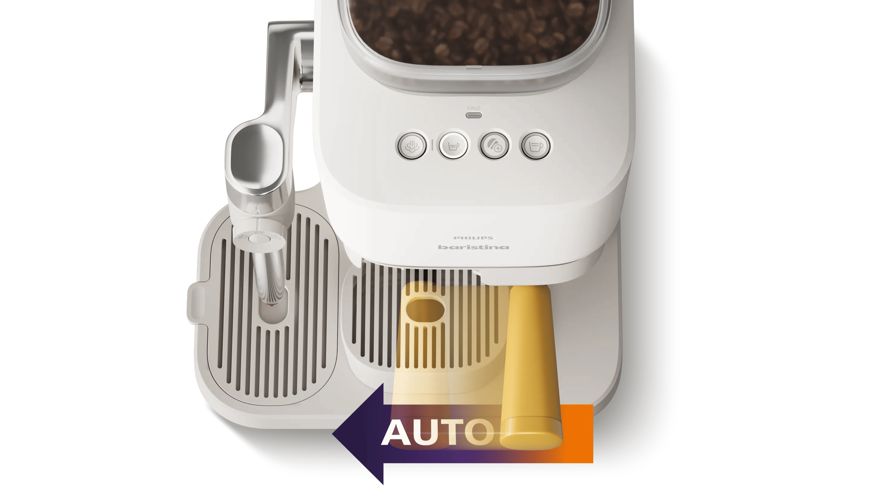 Swipe. Brew. Enjoy. - Baristina Latte