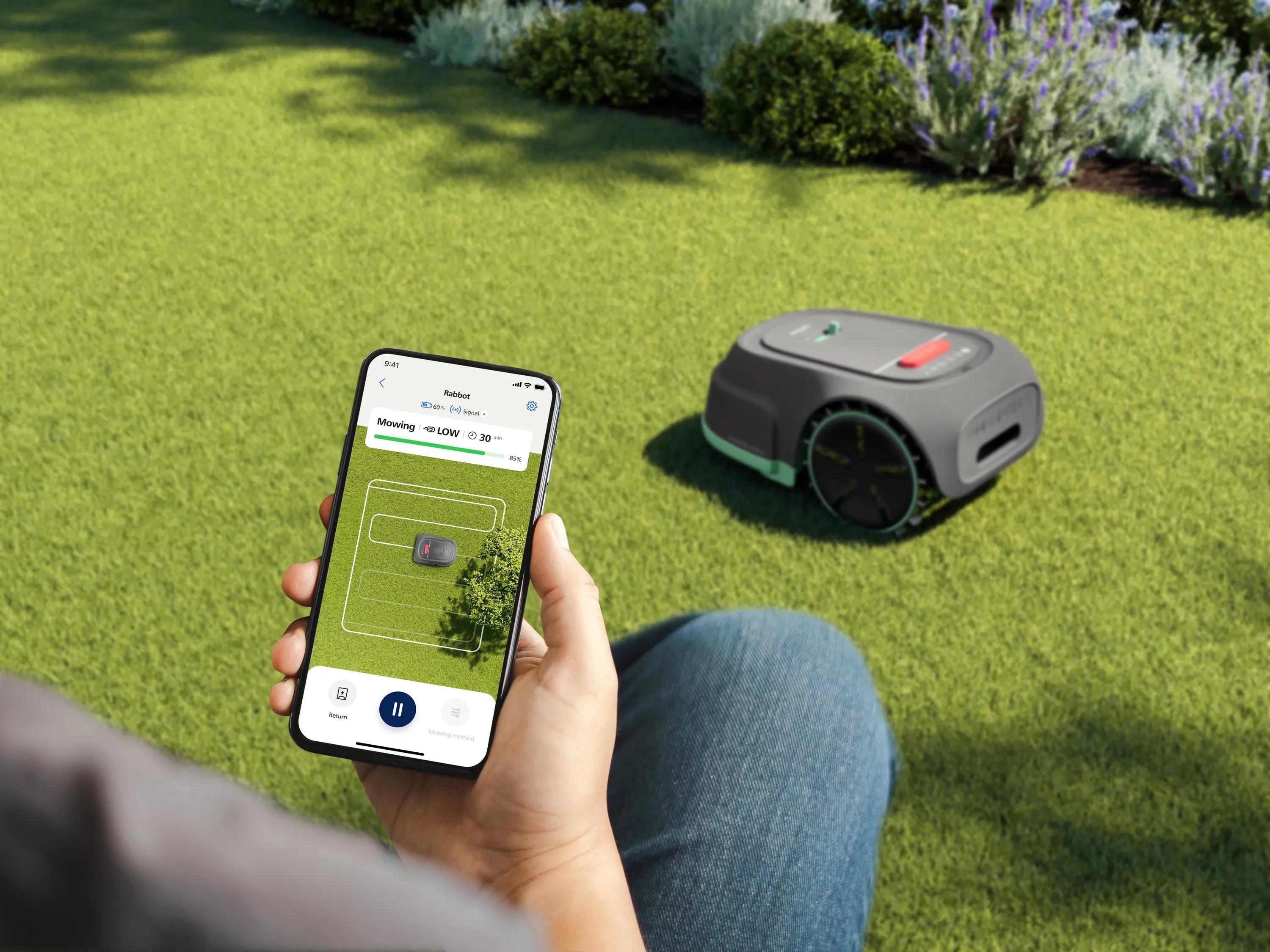 Perfekt trädgårdsskötsel med hjälp av vår HomeRun-app