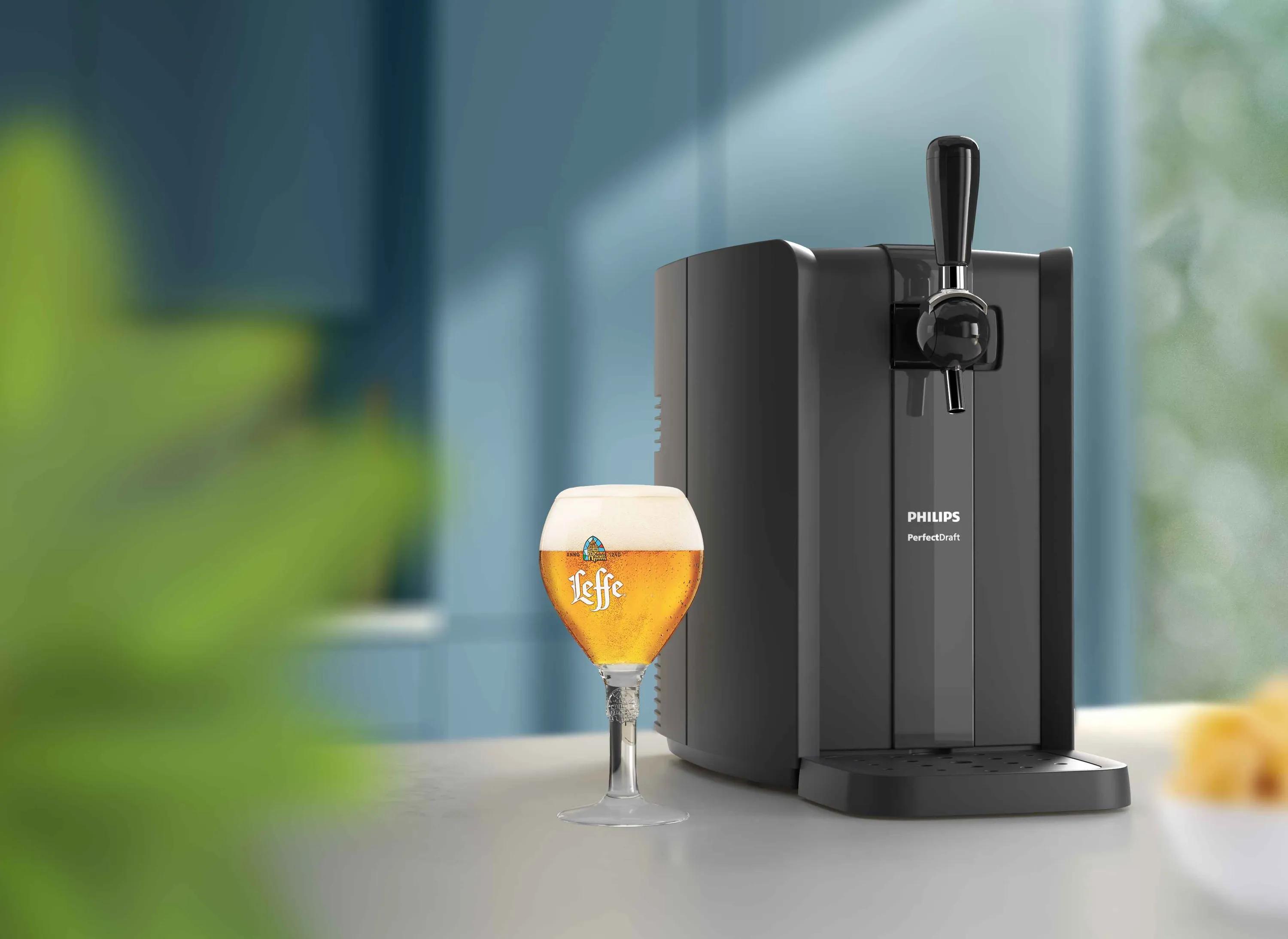Geniet van cafékwaliteit bier thuis dankzij de Philips Thuistap