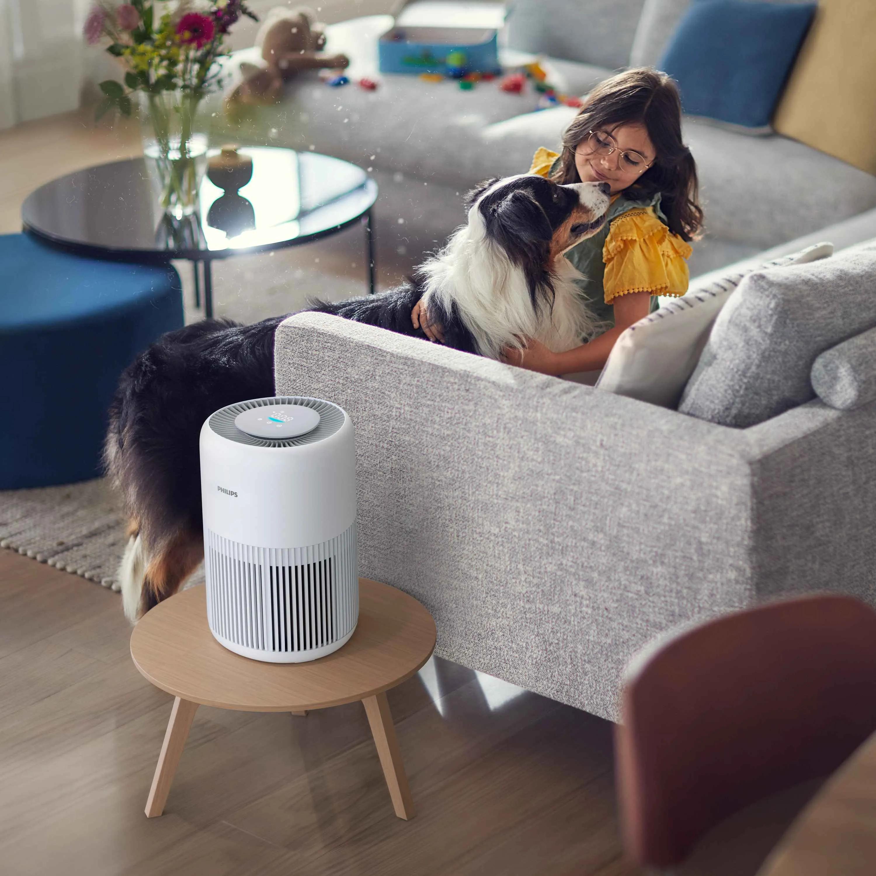 Der HEPA NanoProtect Filter entfernt 99,97%³ der Schadstoffe für sauberere Luft