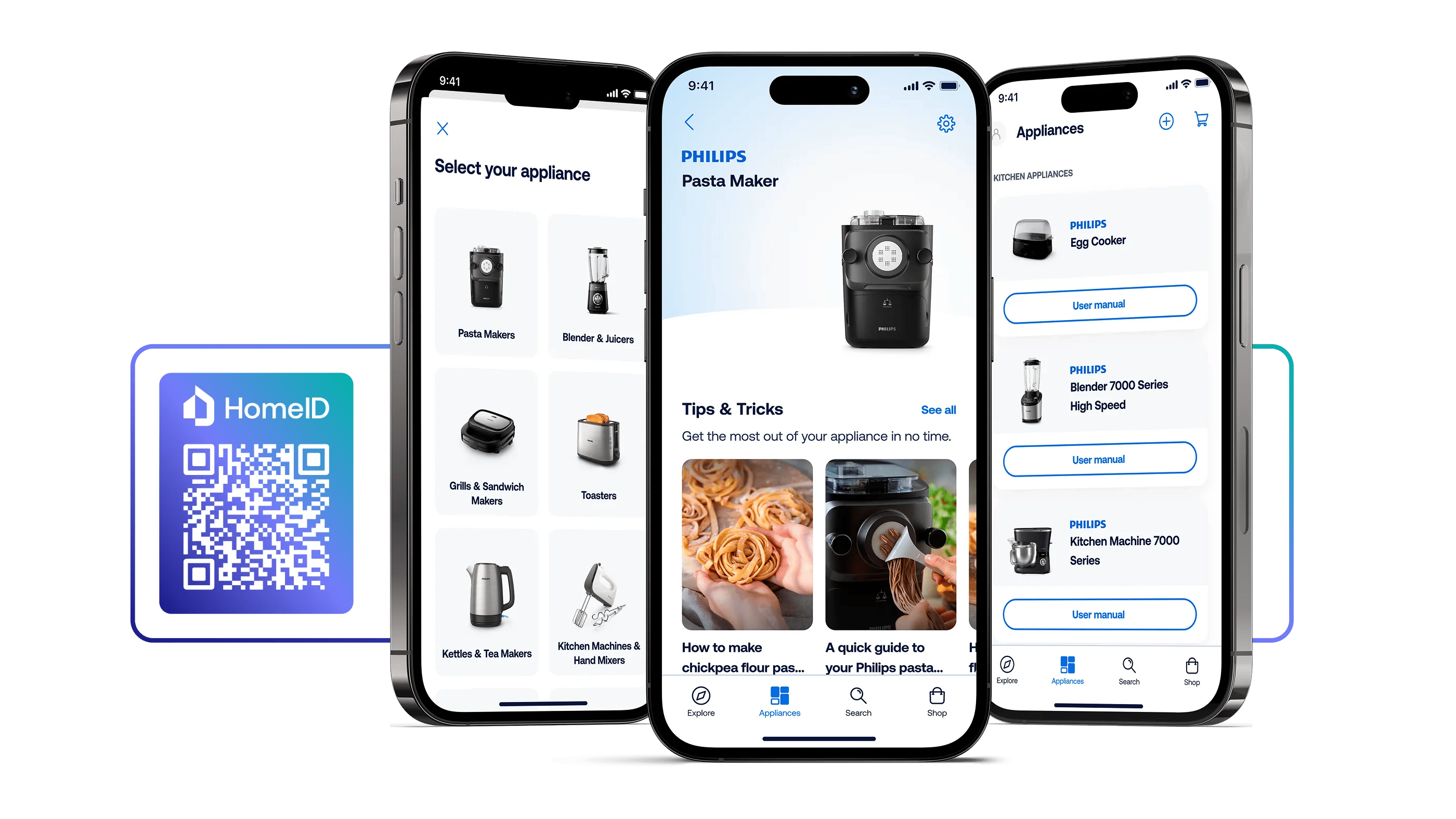 Get daily kitchen tips and more on our HomeID app