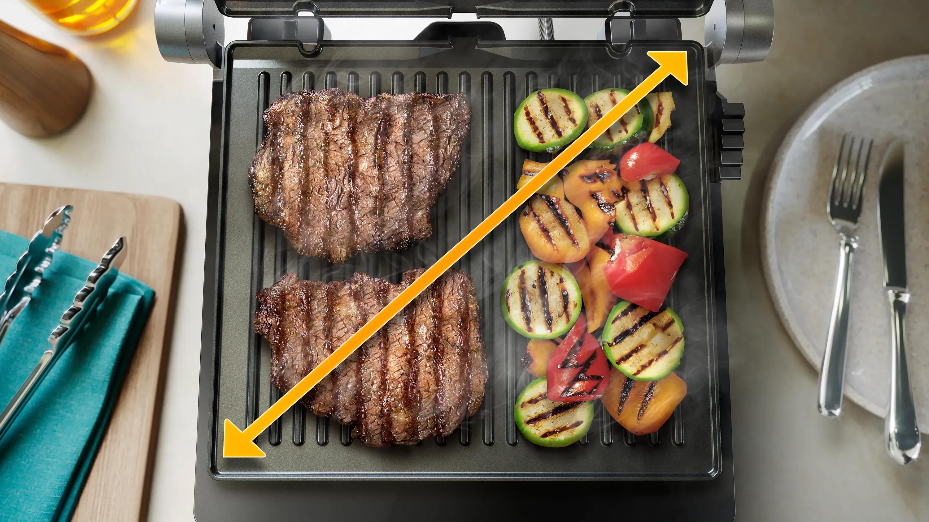 Mehr Grillfläche für Familienessen und Gäste