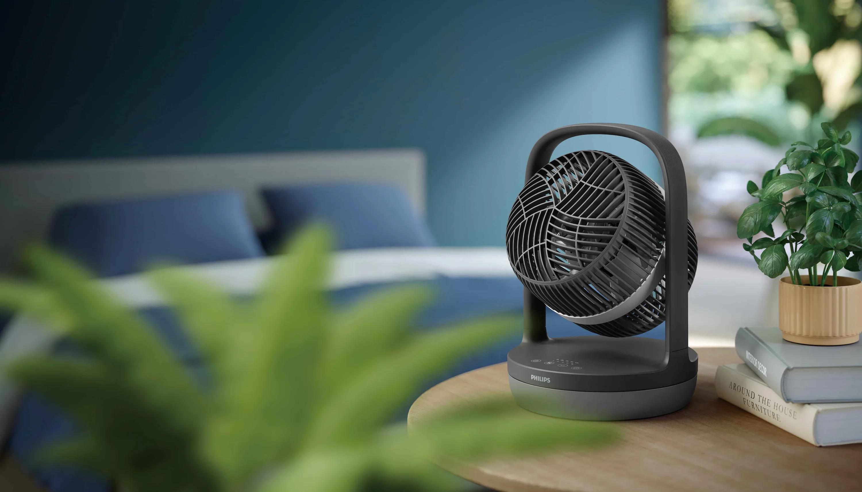Kracht ontmoet stijl met Philips ventilatoren