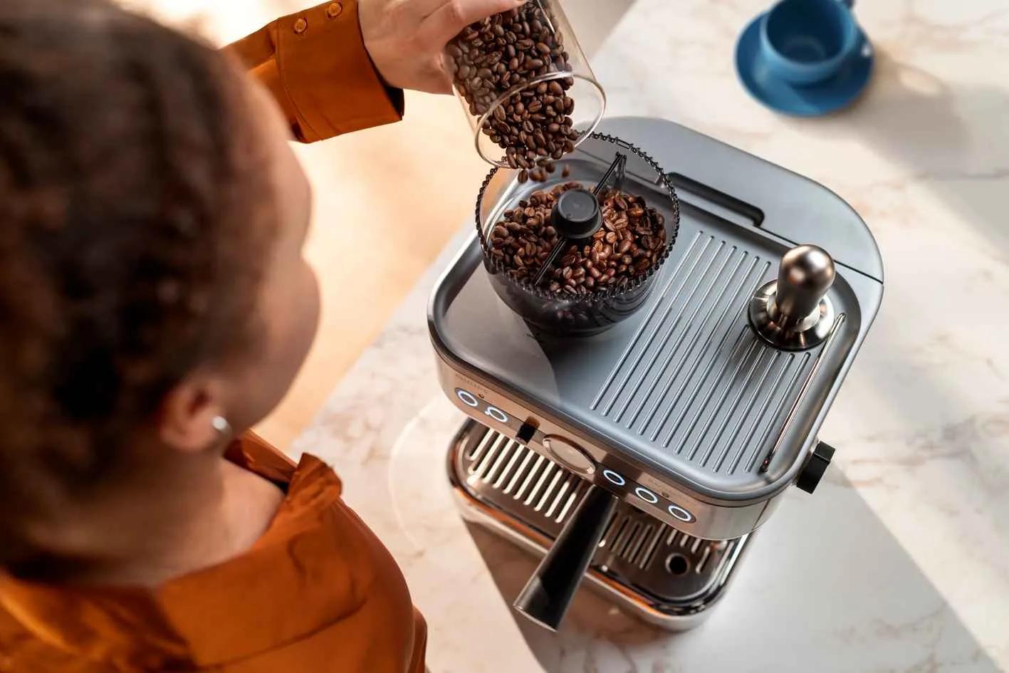 Vælg og dosér din kaffe