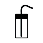 Traditional carafe icon (black)