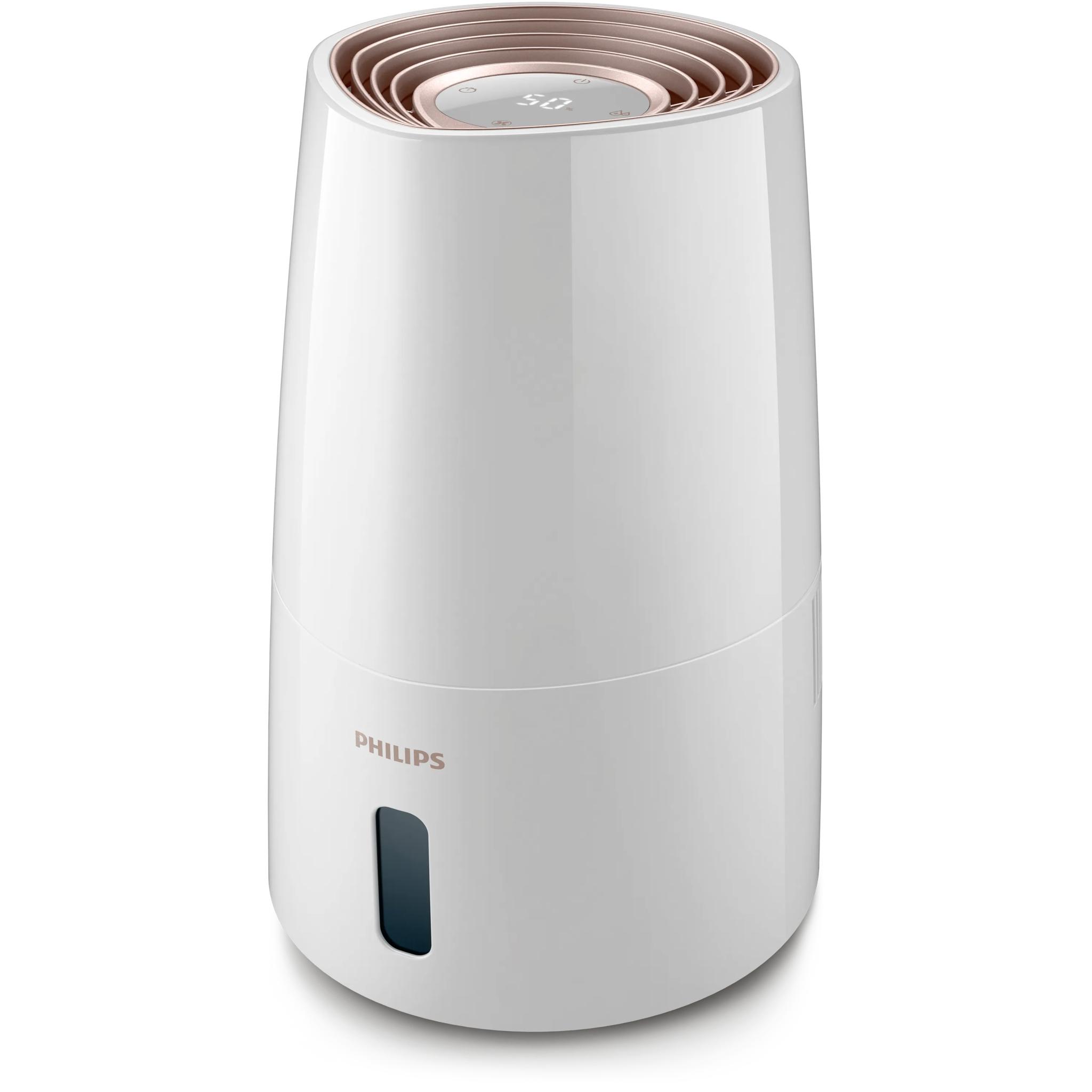 Philips Humidificateur série 3000, Nanocloud, jusqu'à 45 m², blanc (HU3916/10R1)