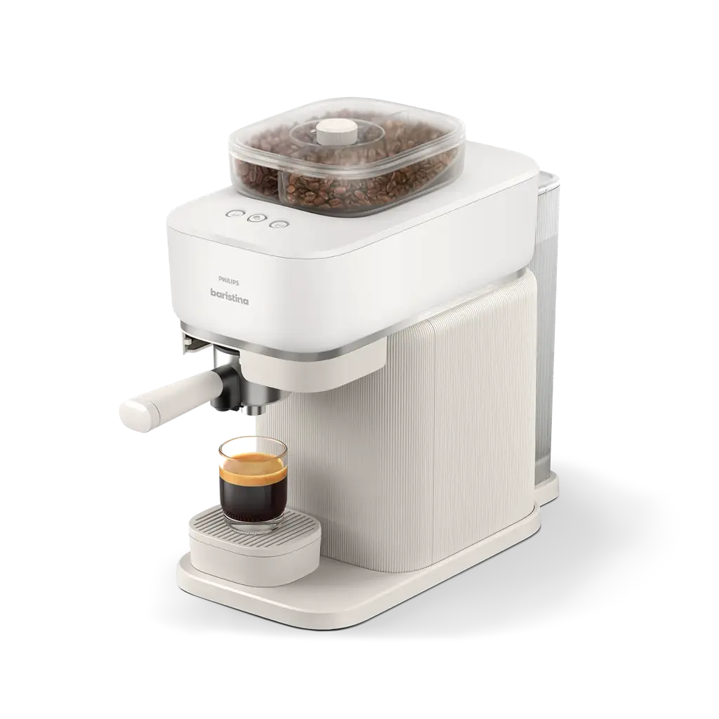 Baristina Bean Swap z podwójnym pojemnikiem na ziarna Ekspres do kawy