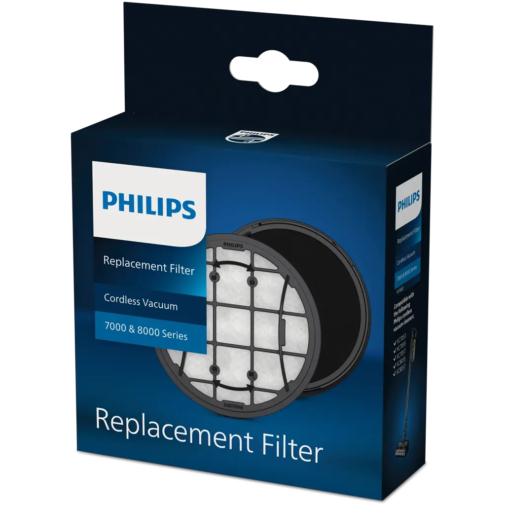 6000, 7000 & 8000 Series sladdlös dammsugare Ersättningsfilter