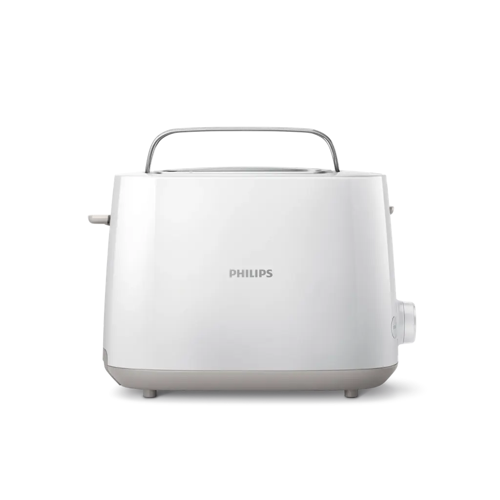 Collection Daily Grille-pain Philips - Toaster Blanc, 2 fentes, 830W Collection Daily Grille-pain Philips - Toaster Blanc, 2 fentes, 830W