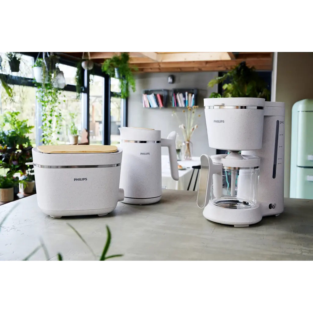 Ediţia Eco Conscious Cafetieră cu filtru cu picurare, 1,2 l