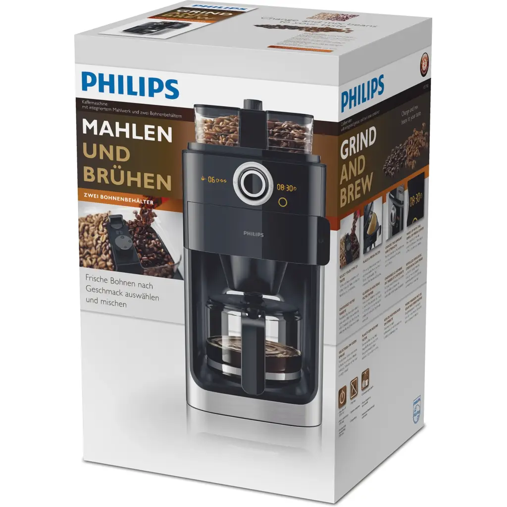 Grind & Brew Cafetieră | Aparate pentru Casă | Philips