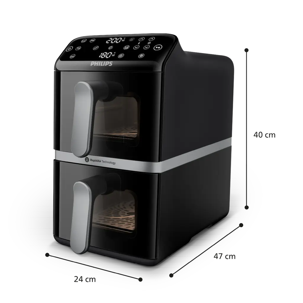 Philips Ovi Stacked Dual Basket seria 4000 Airfryer Philips Ovi Stacked Dual Basket seria 4000 Airfryer