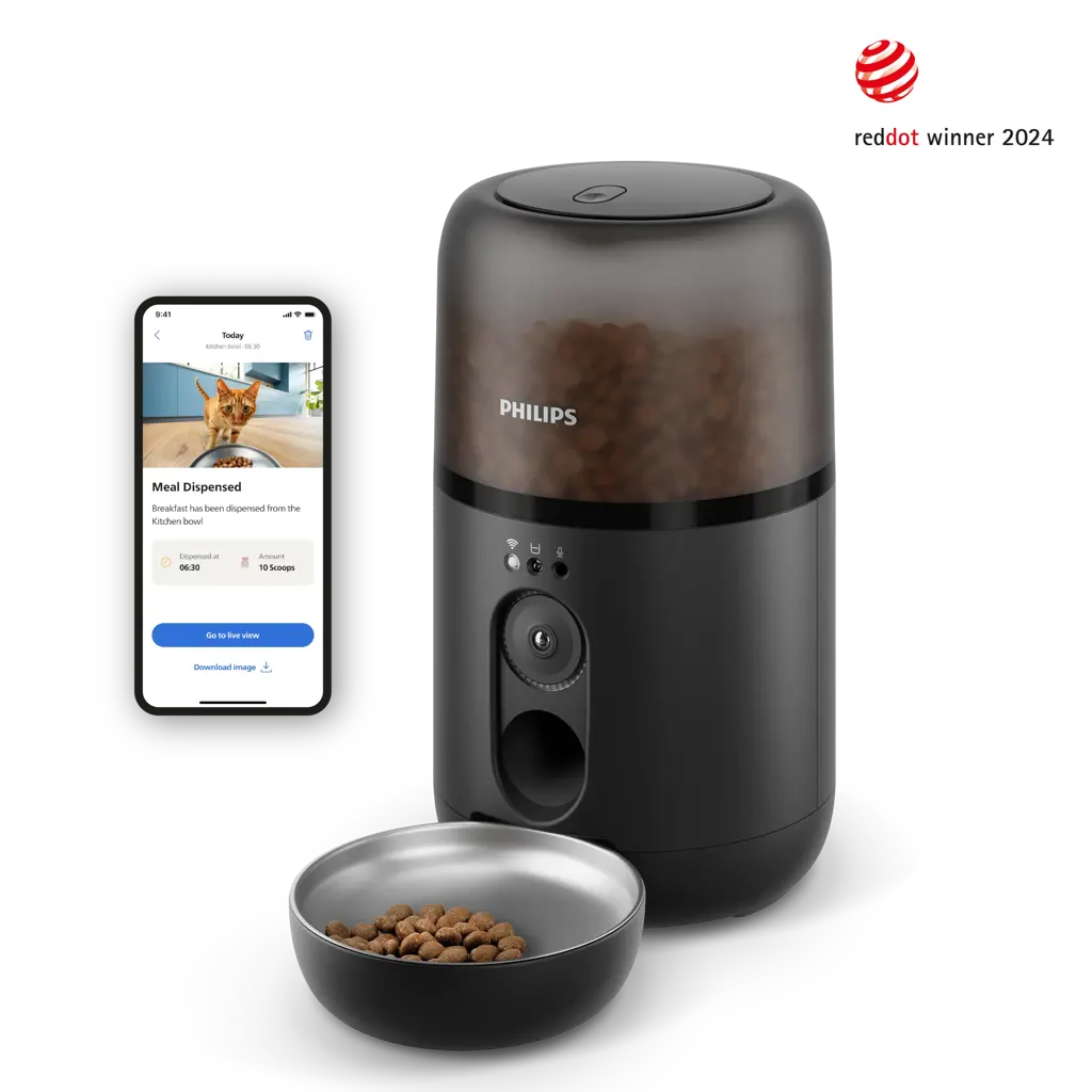 Philips Pet Care Inteligentny podajnik karmy z kamerą Philips Pet Care Inteligentny podajnik karmy z kamerą