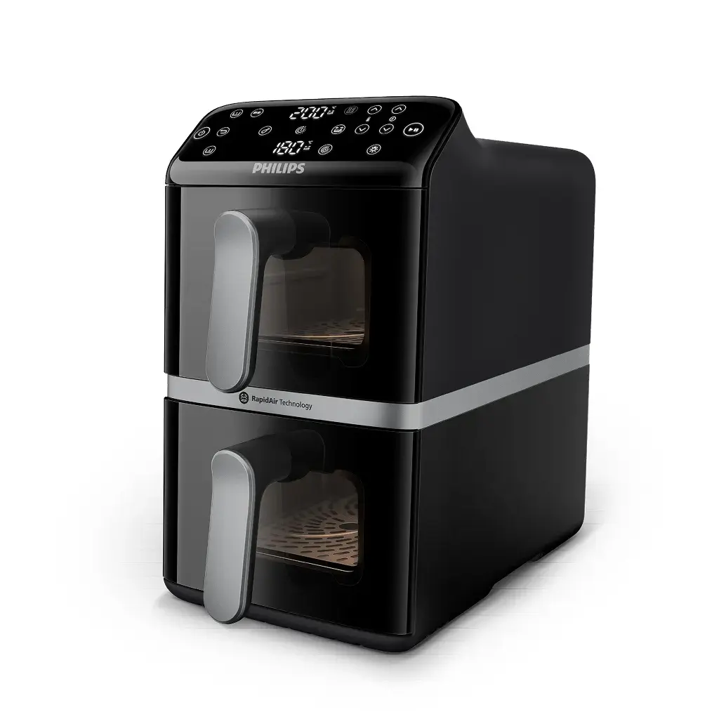 Fritéza Airfryer 4000 Series se 2&nbsp;košíky Horkovzdušná fritéza Airfryer