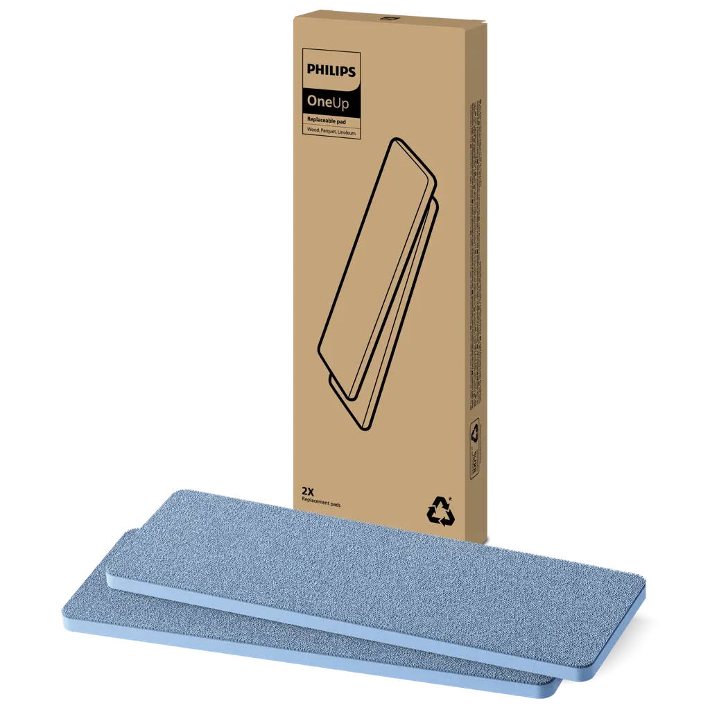 Philips OneUp puter - Tre/parkett - 2pk Utskiftbar pute