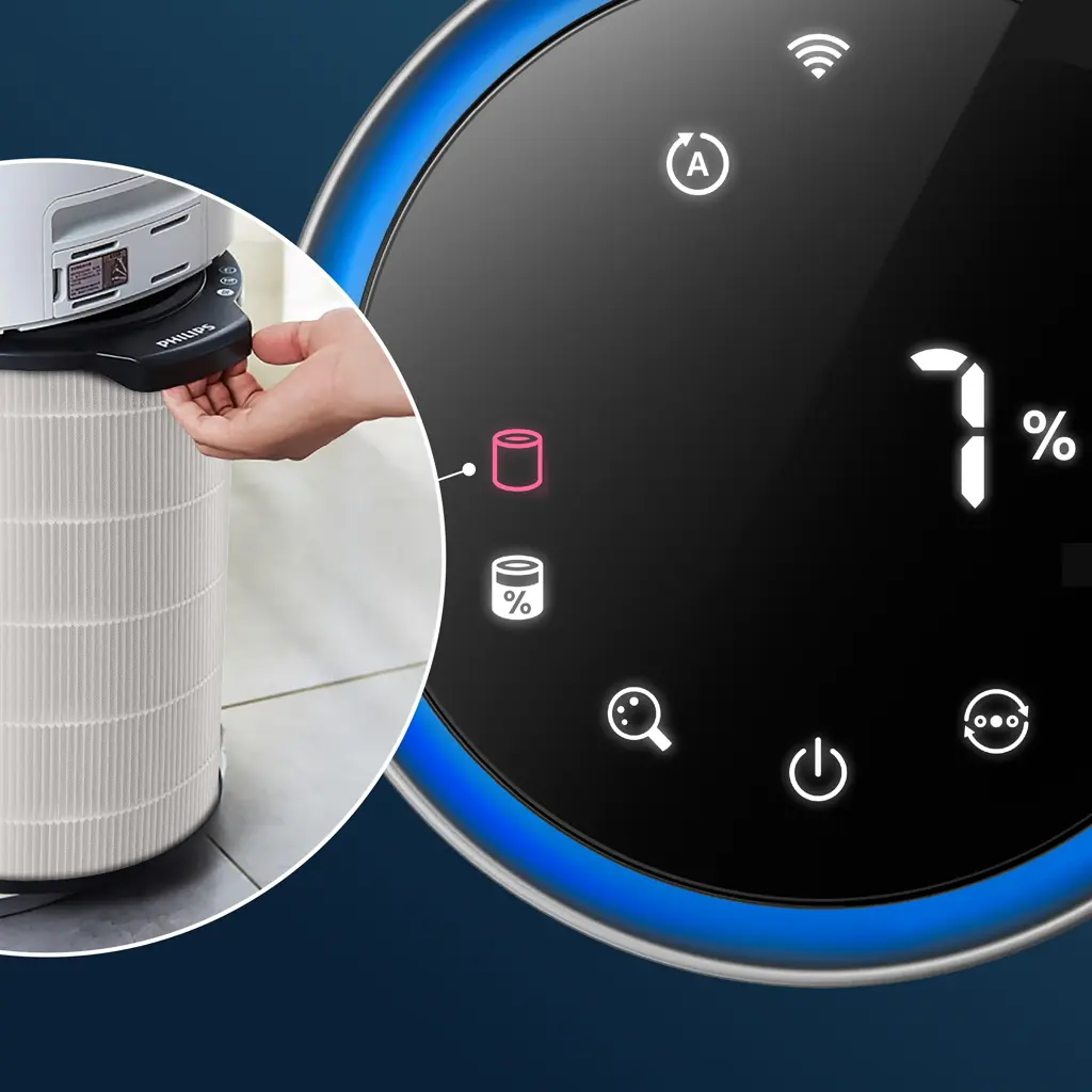 PakTrade Filtro Di Ricambio Per Aspirapolvere Philips FC8030/00, Compatibile Con Serie FC9300, Microfiltro Aria