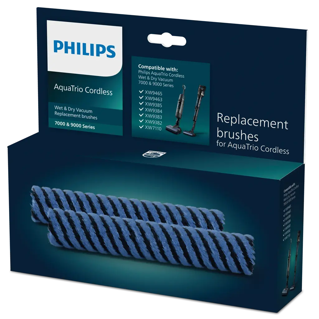 Zubehörteile für den kabellosen AquaTrio Ersatzbürsten