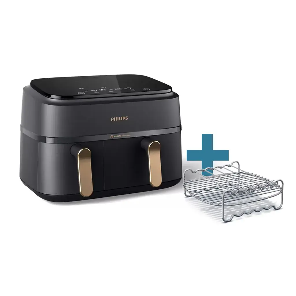 3000-serie Airfryer met twee manden