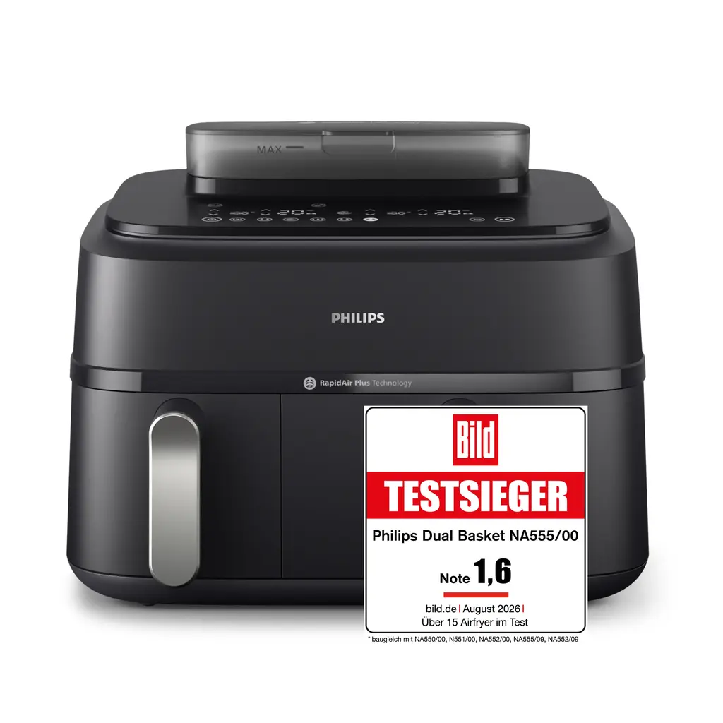 5000 Series Steam Airfryer Dual Basket