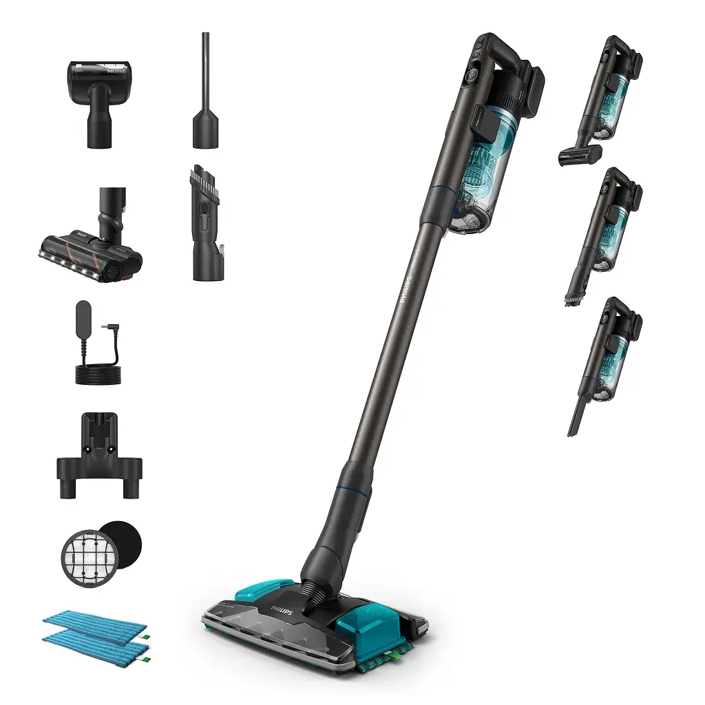 Odkurzacz bezprzewodowy Philips SpeedPro Max Aqua Plus z serii VC 8000 Odkurzacz bezprzewodowy