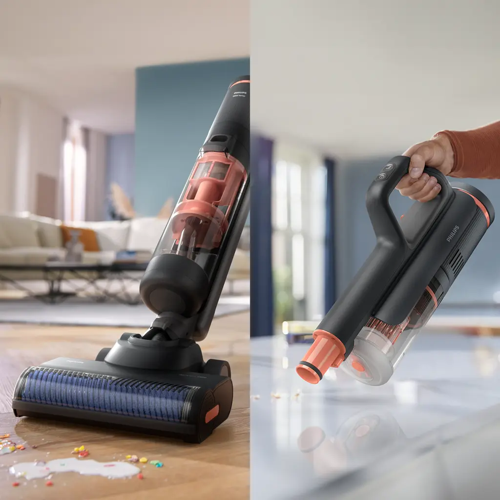 6000 Series Vacuum & Wash Cordless | Home Life Products | Philips