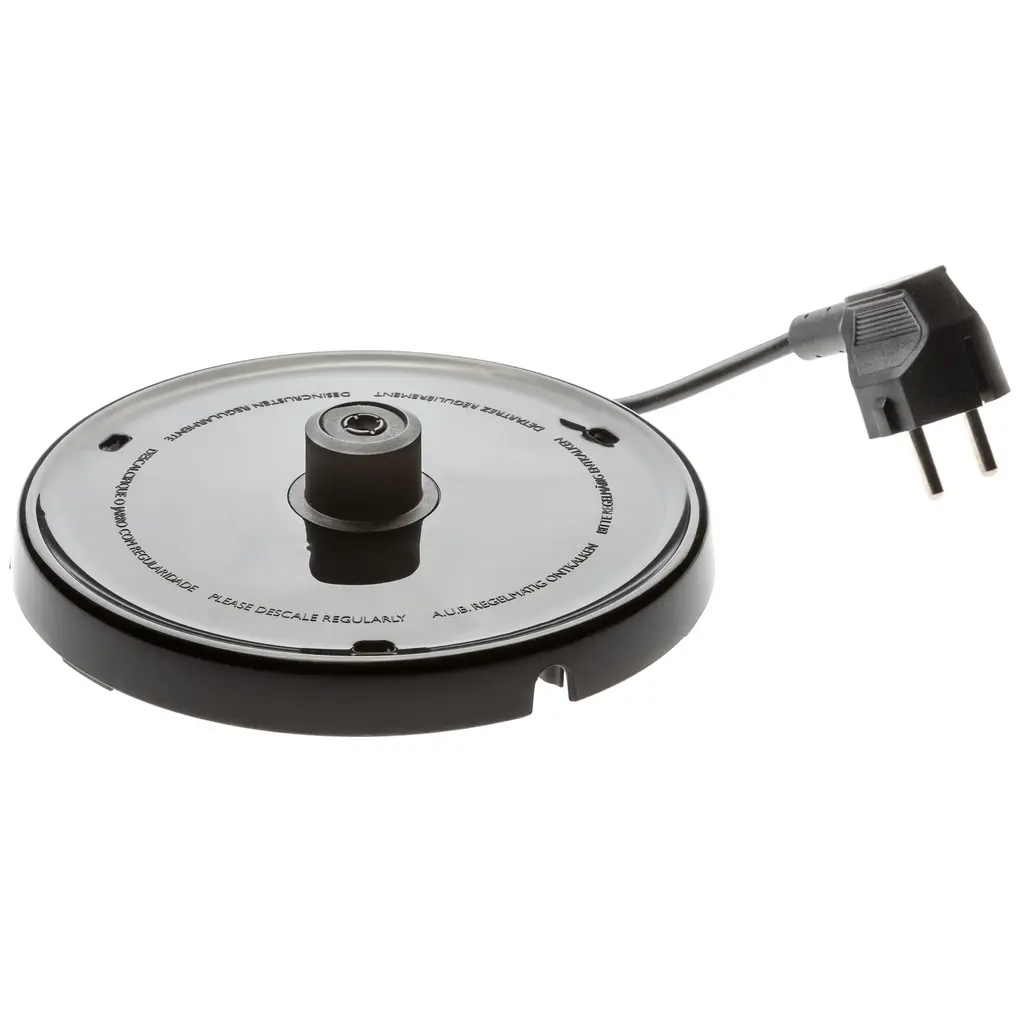 Standard Product Photo Philips BASE ASSY EUR 2PIN BLACK CP6739 Standard Product Photo Philips BASE ASSY EUR 2PIN BLACK CP6739