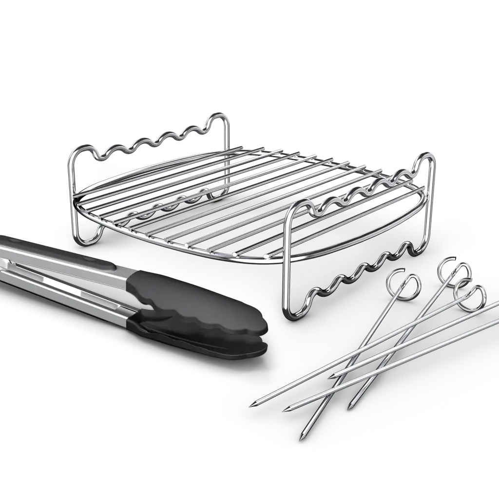 Tilbehør til Airfryer 6,2 l, 8,3 l, 9 l 2-lags madlavningssæt Tilbehør til Airfryer 6,2 l, 8,3 l, 9 l 2-lags madlavningssæt