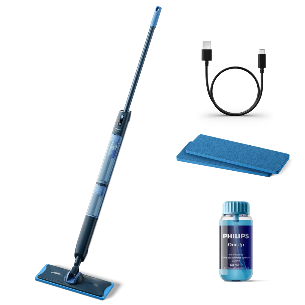 Philips OneUp z serii 5000 Mop elekt. Philips OneUp — seria 5000 — dod. wkładka Philips OneUp z serii 5000 Mop elekt. Philips OneUp — seria 5000 — dod. wkładka