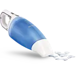 Product in Use Photo Philips MiniVac Handheld vacuum cleaner Product in Use Photo Philips MiniVac Handheld vacuum cleaner