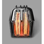 Product in Use Photo Philips Viva Collection Toaster HD2639_90 Product in Use Photo Philips Viva Collection Toaster HD2639_90