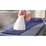 Product in Use Photo Philips 8000 Series Handheld Steamer Product in Use Photo Philips 8000 Series Handheld Steamer