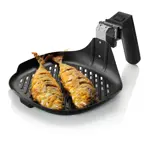 Product in Use Photo Philips Viva Collection Airfryer Grill Pan accessory HD9910_20