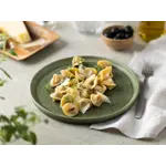 Tortellini with black truffle paste