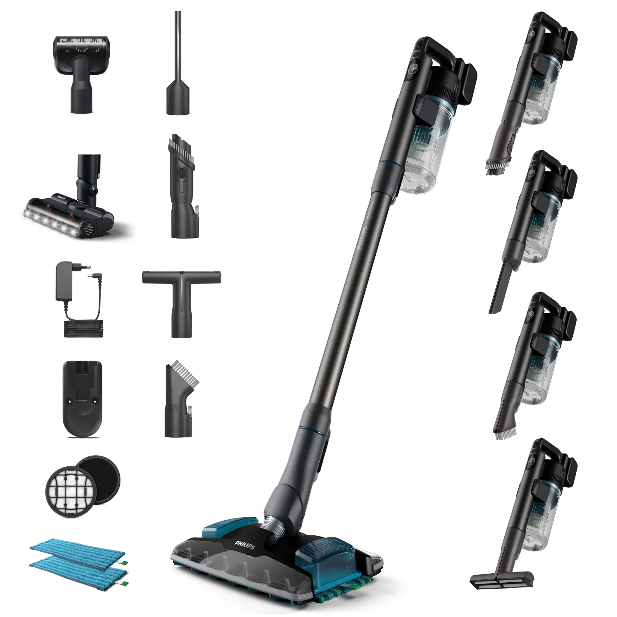 Seria 8000 Cordless Vacuum Complete | Aparate pentru Casă | Philips