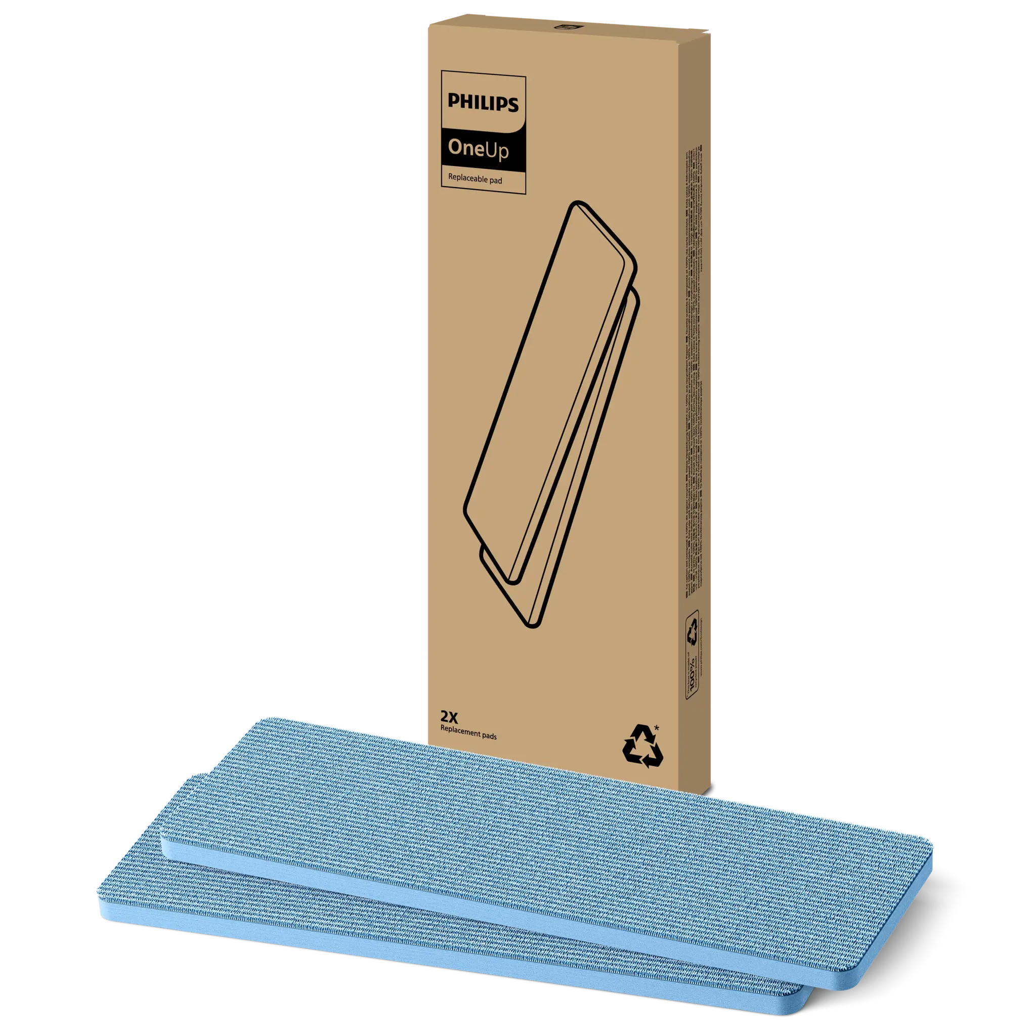  Philips OneUp - Ersatzpad  Doppelpack