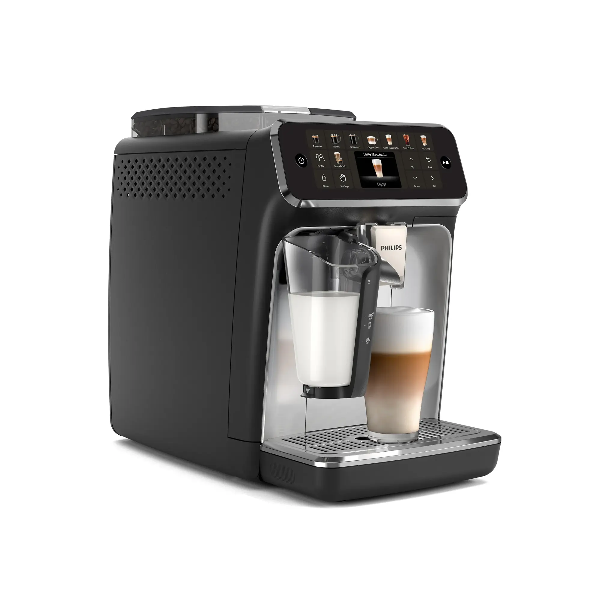 Philips Series 5500 LatteGo EP5547 — vue détaillée 1 (Philips officiel)