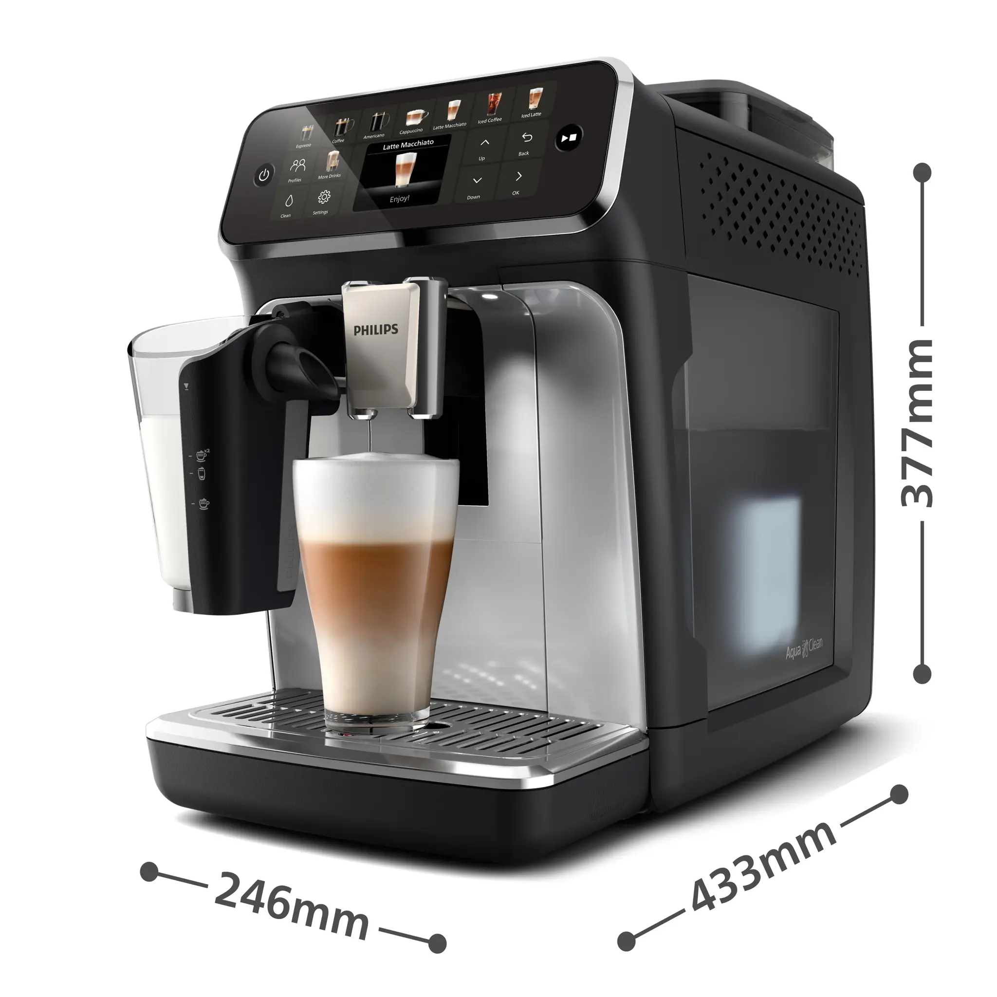 Philips Series 5500 LatteGo EP5547 — vue détaillée 4 (Philips officiel)