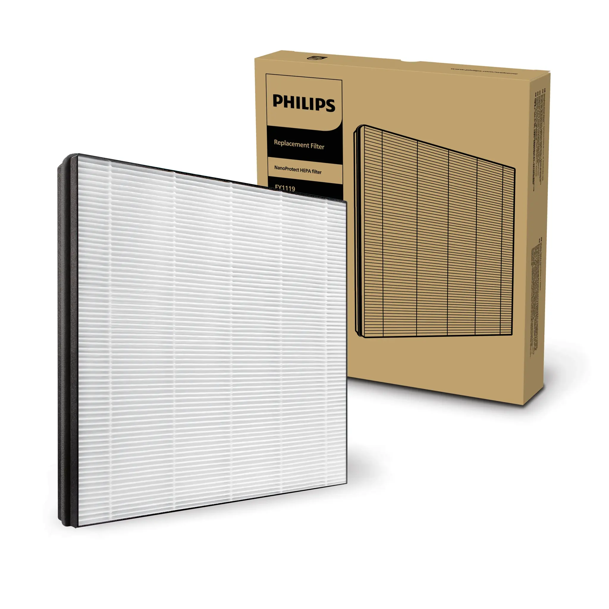 Genuine replacement filter NanoProtect HEPA | Home Life Products