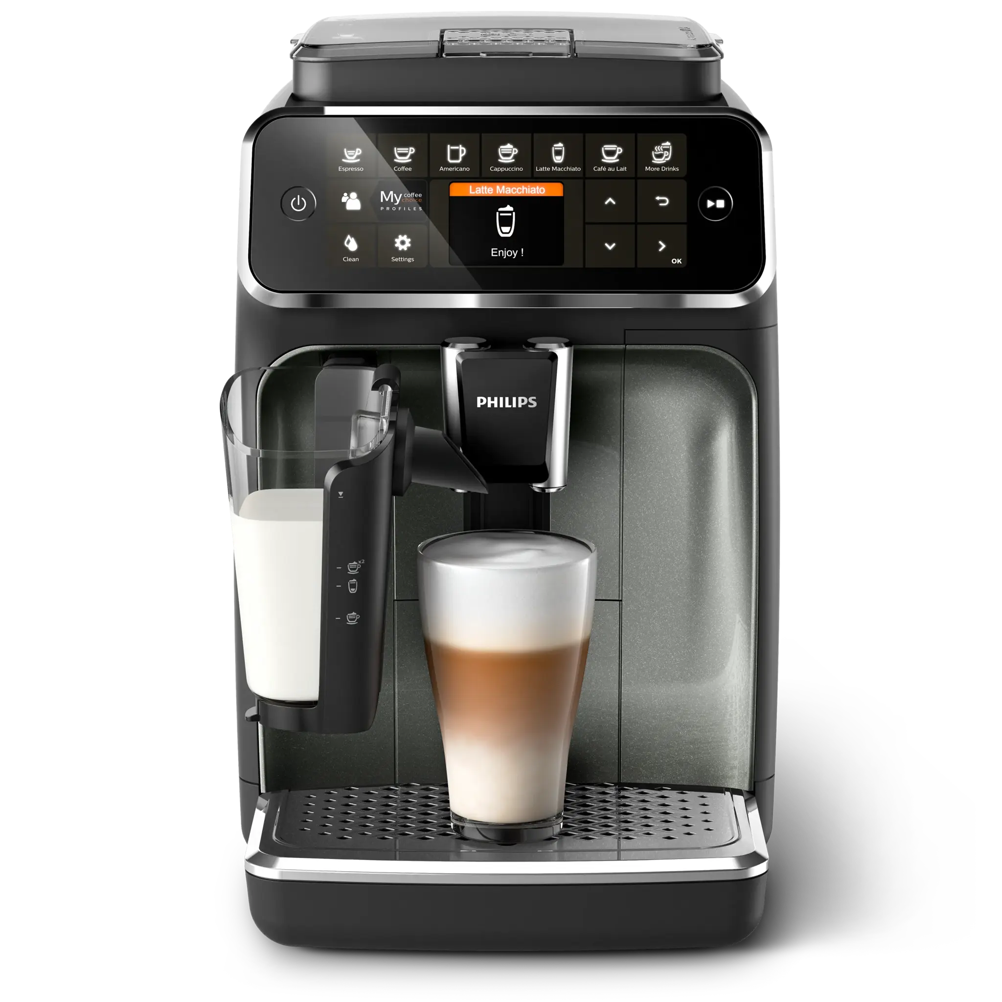 Philips Series 4300 LatteGo EP4346 — vue détaillée 3 (Philips officiel)