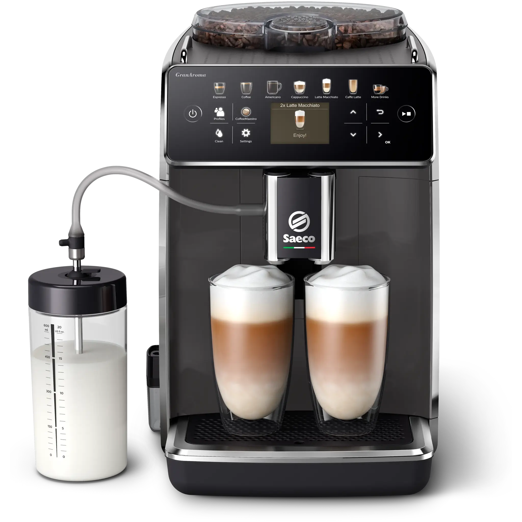 Saeco GranAroma SM6580 — vue détaillée 4 (Philips officiel)
