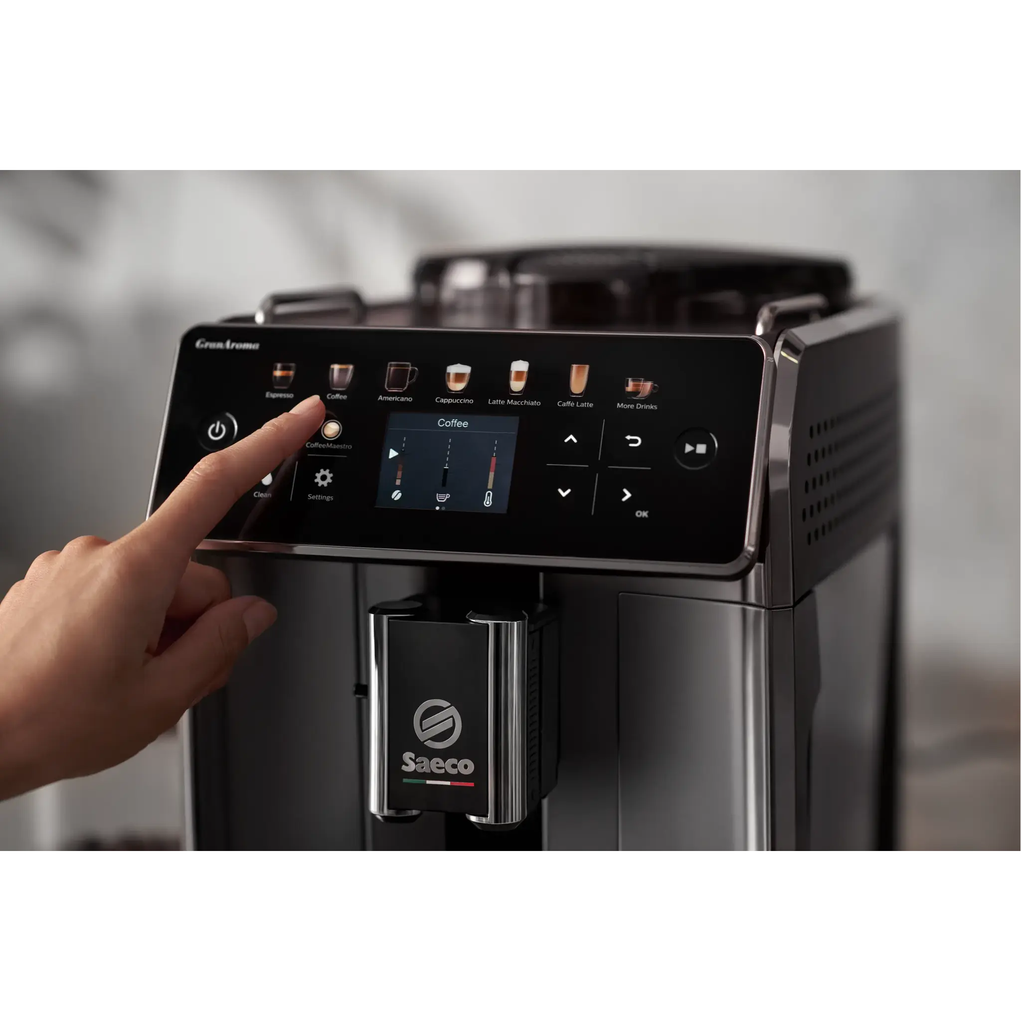Saeco GranAroma SM6580 — vue détaillée 1 (Philips officiel)