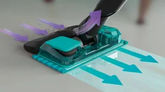 Vacuum and mop system