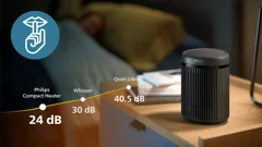 Ultra-silencieux&nbsp;: niveau sonore plus bas qu'un chuchotement