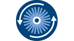 Leistungsstarke Bürstenrollen-Turbine