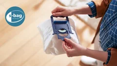 Langlebige s-bag Staubbeutel mit 4&nbsp;Litern Kapazität