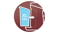 XL-Wasserbehälter (1,6&nbsp;l)